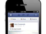 iphone facebook