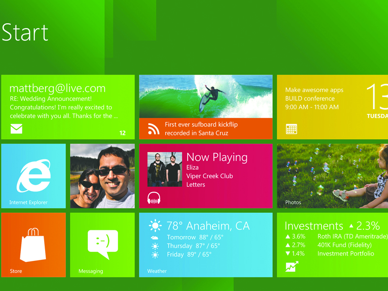 Windows 8 stor