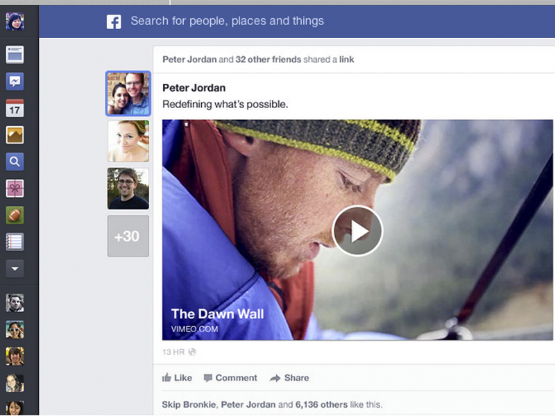 facebook design